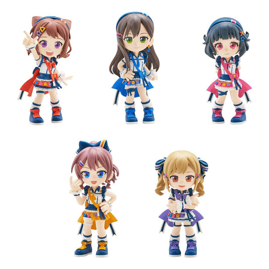 BanG Dream! Poppin'Party PalVerse PVC Figuren 9 cm Sortiment (6) Image 1