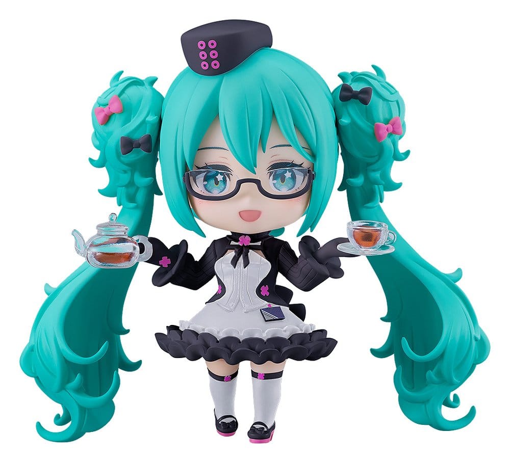 Character Vocal Series 01: Hatsune Miku Nendoroid Actionfigur Hatsune Miku: Glasses x Café Ver. 10 cm Image 1