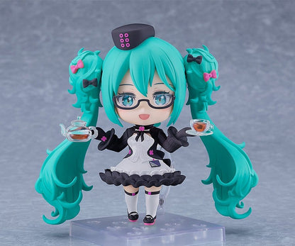 Character Vocal Series 01: Hatsune Miku Nendoroid Actionfigur Hatsune Miku: Glasses x Café Ver. 10 cm Image 2