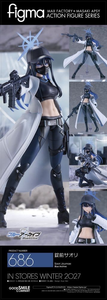 Blue Archive Figma Actionfigur Saori Joumae 17 cm Image 2