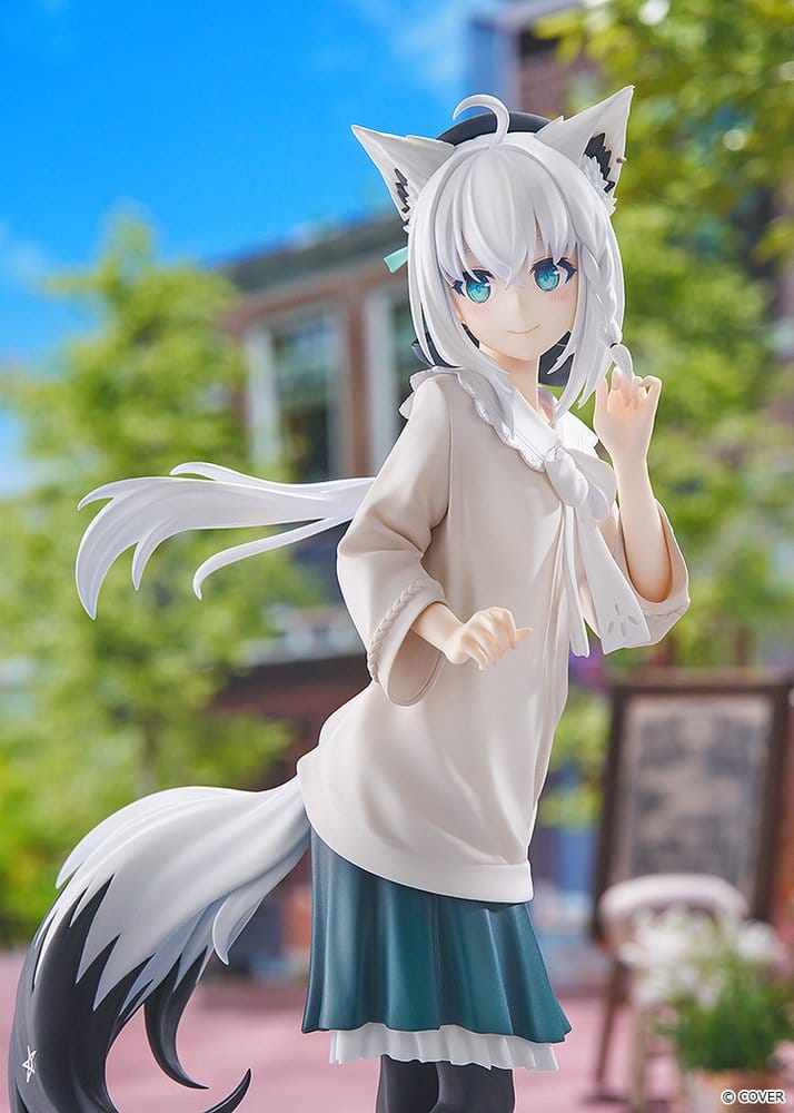 Hololive Production G.S. Collection PVC Figur 1/7 Shirakami Fubuki: Date Style - Casual Outfit Ver. 22 cm Image 2