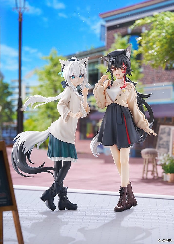 Hololive Production G.S. Collection PVC Figur 1/7 Shirakami Fubuki: Date Style - Casual Outfit Ver. 22 cm Image 5
