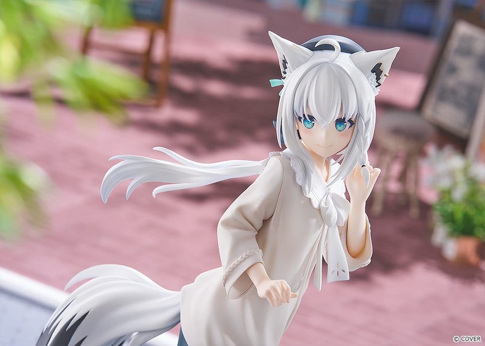Hololive Production G.S. Collection PVC Figur 1/7 Shirakami Fubuki: Date Style - Casual Outfit Ver. 22 cm Image 7