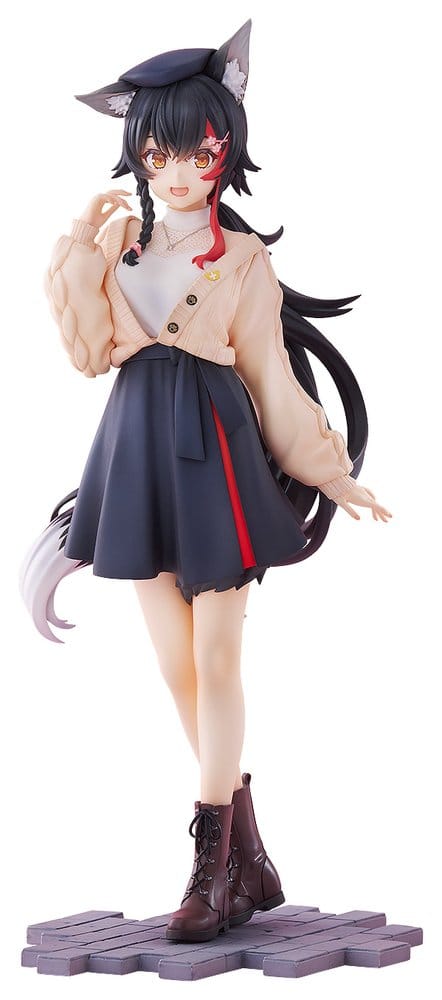 Hololive Production G.S. Collection PVC Figur 1/7 Ookami Mio Date Style - Street Outfit Ver. 24 cm Image 1