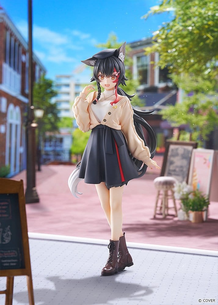 Hololive Production G.S. Collection PVC Figur 1/7 Ookami Mio Date Style - Street Outfit Ver. 24 cm Image 3