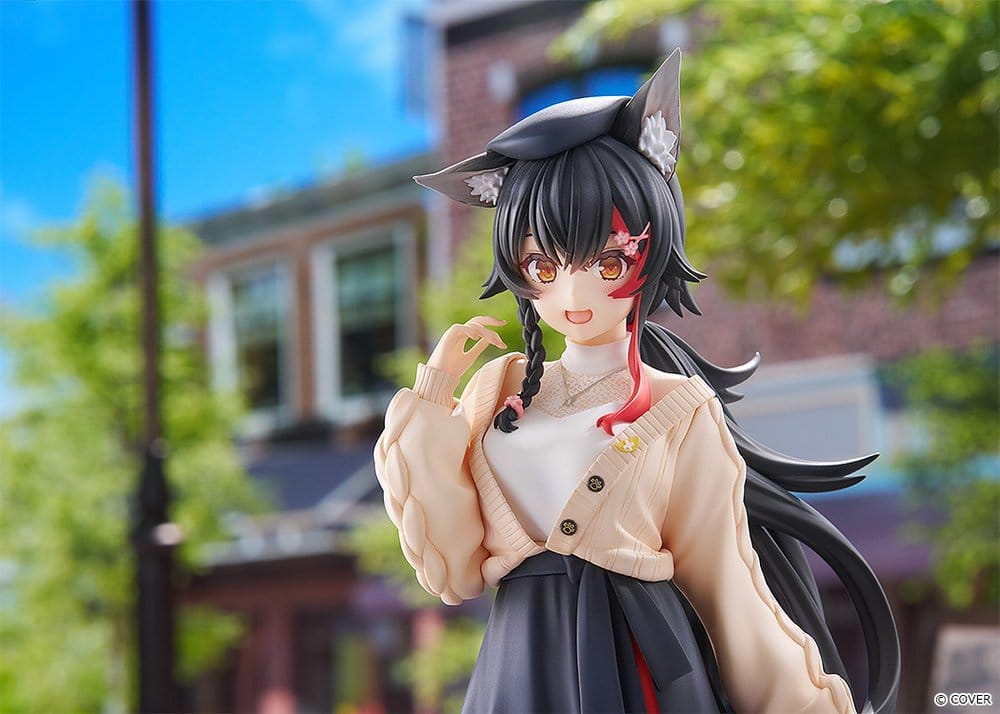 Hololive Production G.S. Collection PVC Figur 1/7 Ookami Mio Date Style - Street Outfit Ver. 24 cm Image 4