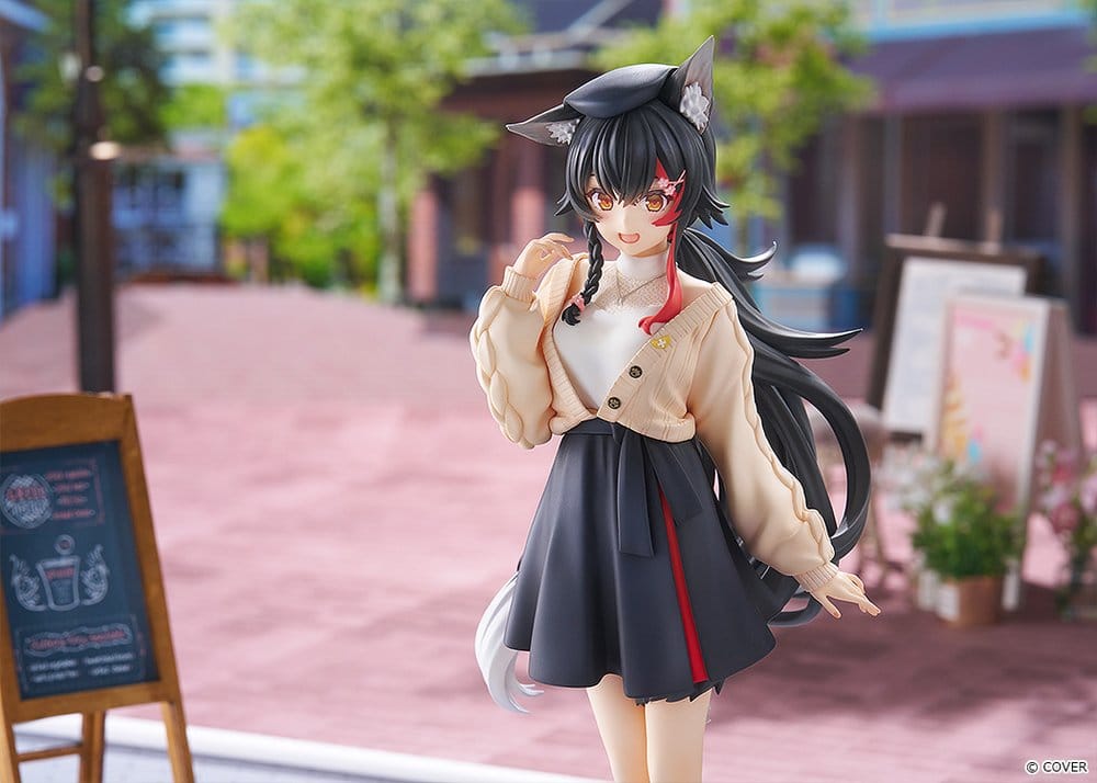 Hololive Production G.S. Collection PVC Figur 1/7 Ookami Mio Date Style - Street Outfit Ver. 24 cm Image 7