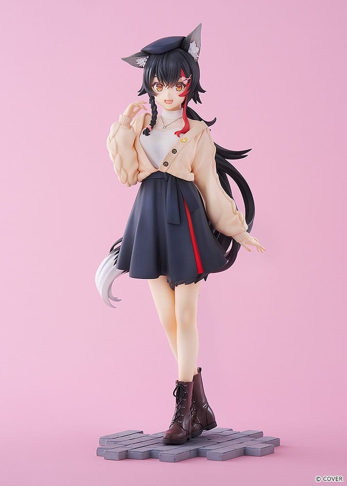 Hololive Production G.S. Collection PVC Figur 1/7 Ookami Mio Date Style - Street Outfit Ver. 24 cm Image 8