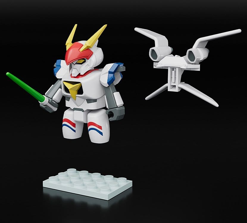 Metal Armor Dragonar Brickroid Actionfigur Dragonar-1 (Opening Ver.) & Carrier Set 5 cm Image 5
