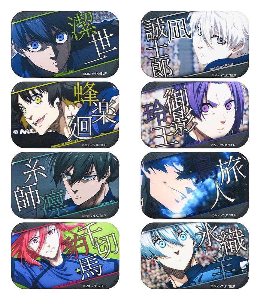 Blue Lock Szenen-Ansteckbuttons Blind Box Sortiment (8) Image 1