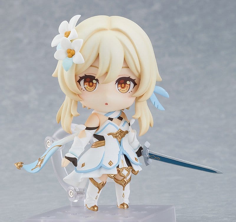 Genshin Impact Nendoroid Actionfigur Traveler (Lumine) 10 cm Image 2