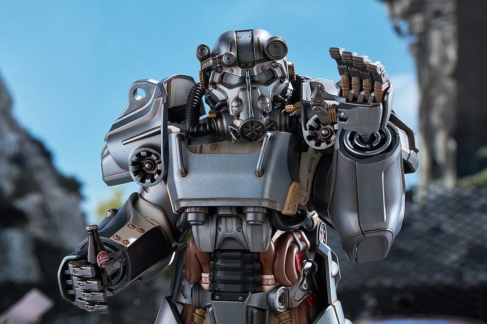 Fallout Plamatea Plastic Model Kit T-60 Power Armor 20 cm Image 8