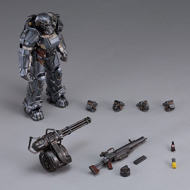 Fallout Plamatea Plastic Model Kit T-60 Power Armor 20 cm Image 18
