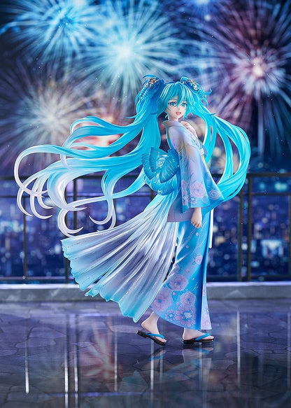 Character Vocal Series 01: Hatsune Miku PVC Figur 1/7 Music & Fire Works Ver. 23 cm Image 2