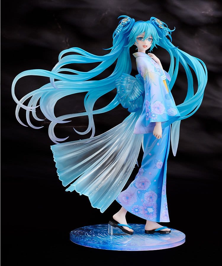 Character Vocal Series 01: Hatsune Miku PVC Figur 1/7 Music & Fire Works Ver. 23 cm Image 7