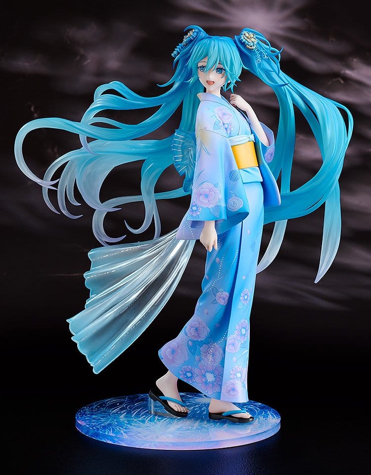 Character Vocal Series 01: Hatsune Miku PVC Figur 1/7 Music & Fire Works Ver. 23 cm Image 10