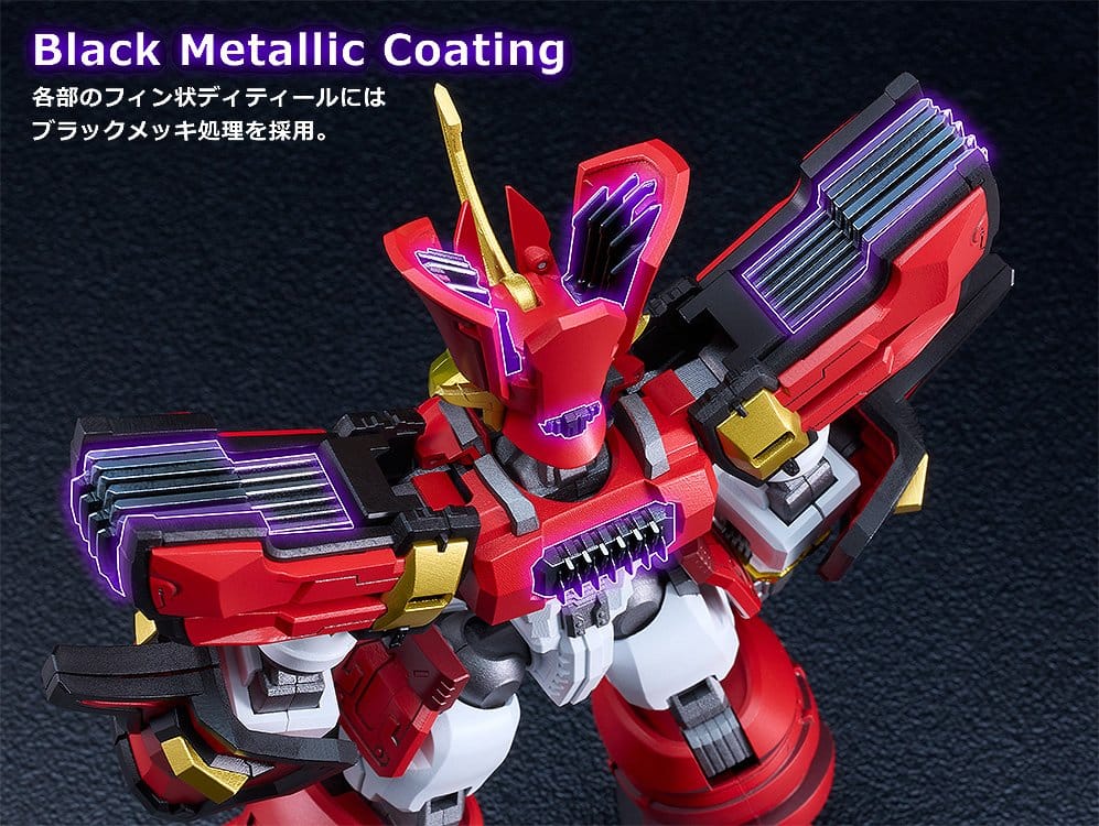 Mado King Granzort Moderoid King's Style Plastic Model Kit Granzort Gold Edition 19 cm Image 4