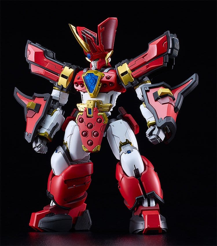 Mado King Granzort Moderoid King's Style Plastic Model Kit Granzort Gold Edition 19 cm Image 5