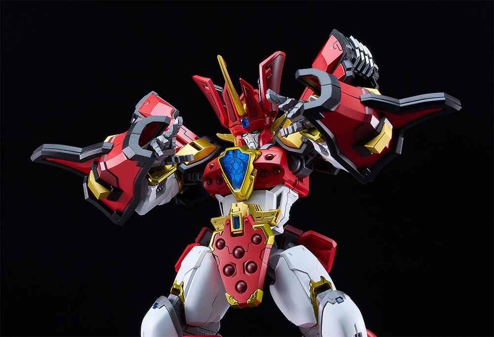 Mado King Granzort Moderoid King's Style Plastic Model Kit Granzort Gold Edition 19 cm Image 8