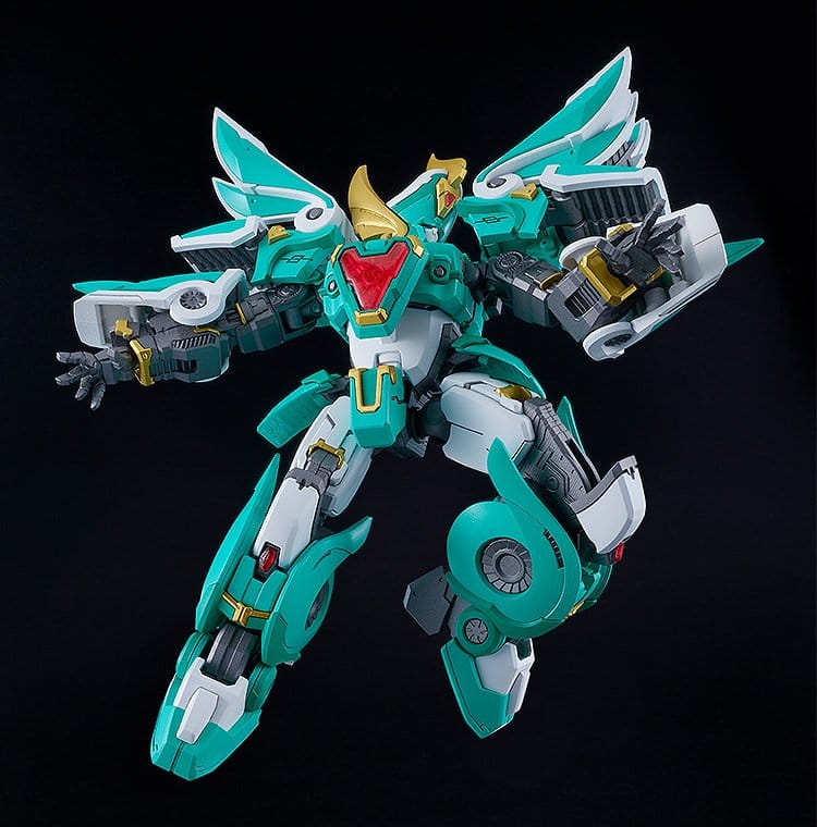 Mado King Granzort Moderoid King's Style Plastic Model Kit Winzert 18 cm Image 8
