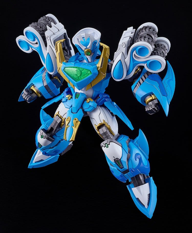Mado King Granzort Moderoid Plastic Model Kit King's Style Aquabeat 18 cm Image 8