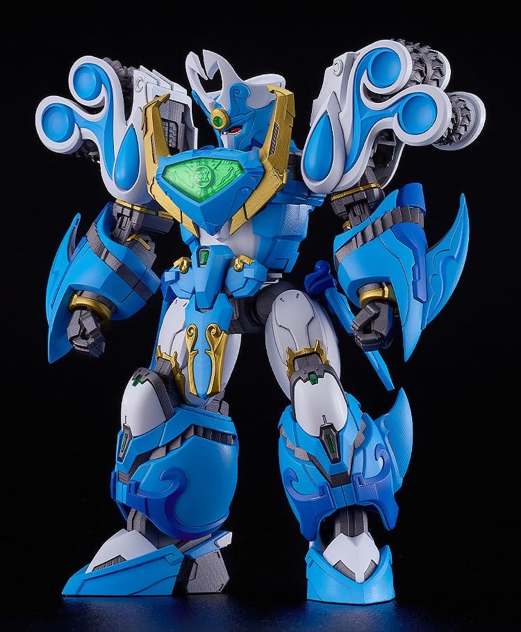Mado King Granzort Moderoid Plastic Model Kit King's Style Aquabeat 18 cm Image 10