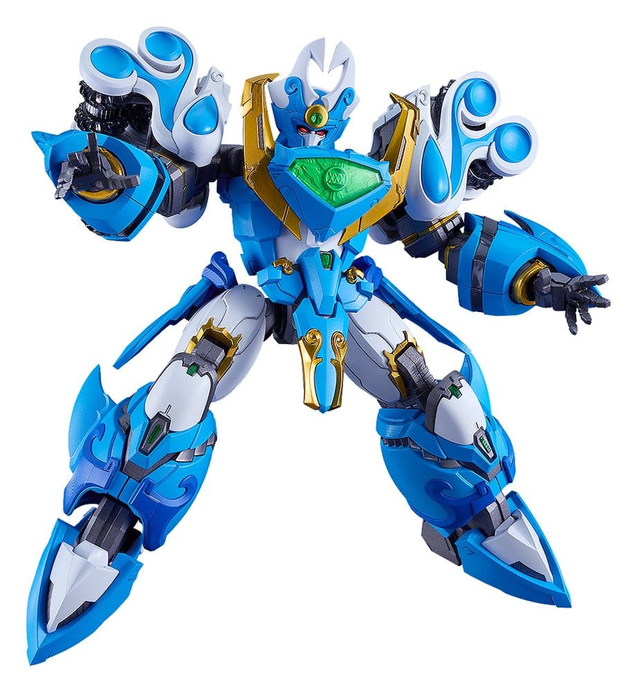 Mado King Granzort Moderoid Plastic Model Kit King's Style Aquabeat Gold Edition 18 cm Image 1