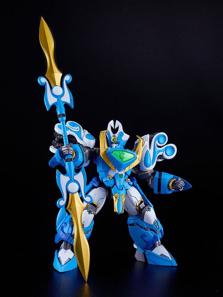 Mado King Granzort Moderoid Plastic Model Kit King's Style Aquabeat Gold Edition 18 cm Image 3