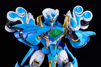 Mado King Granzort Moderoid Plastic Model Kit King's Style Aquabeat Gold Edition 18 cm Image 9