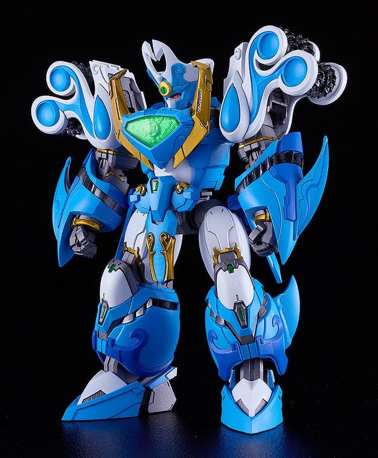 Mado King Granzort Moderoid Plastic Model Kit King's Style Aquabeat Gold Edition 18 cm Image 10