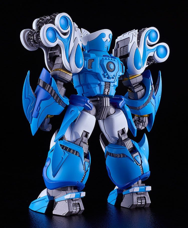 Mado King Granzort Moderoid Plastic Model Kit King's Style Aquabeat Gold Edition 18 cm Image 11