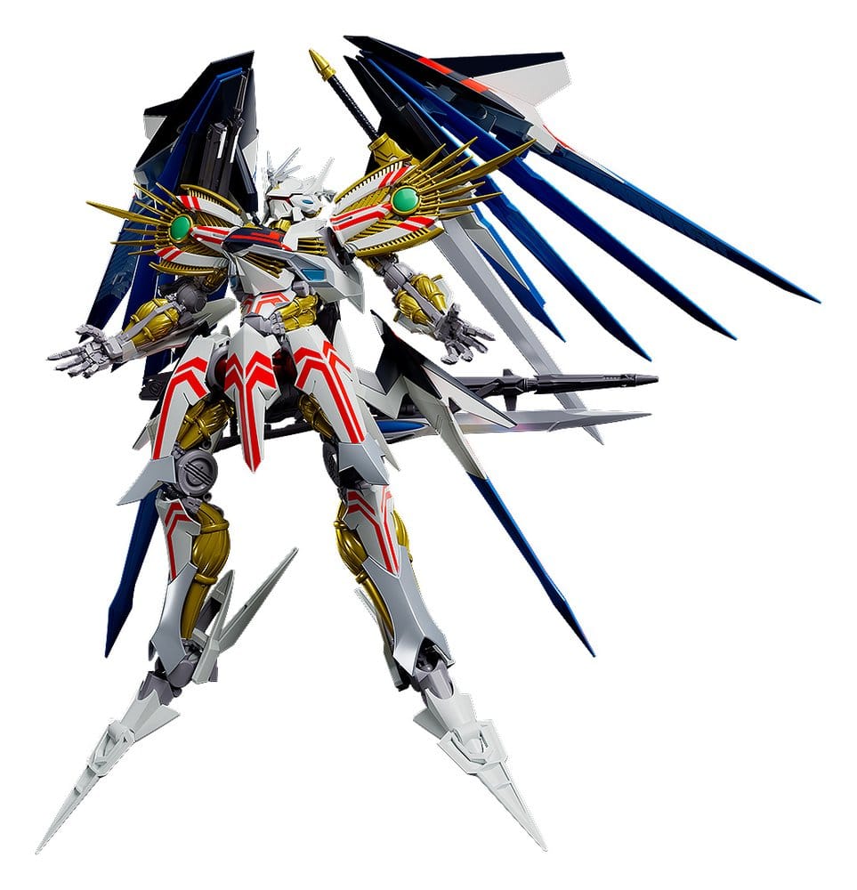 Cross Ange: Rondo of Angel and Dragon Moderoid Plastic Model Kit Villkiss Final Battle Variant 16 cm Image 1