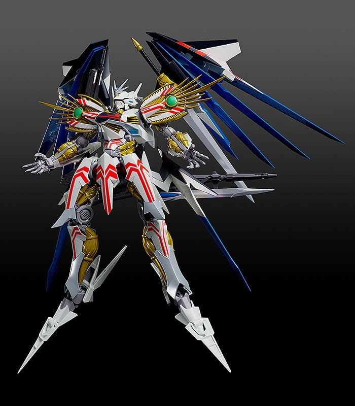 Cross Ange: Rondo of Angel and Dragon Moderoid Plastic Model Kit Villkiss Final Battle Variant 16 cm Image 2
