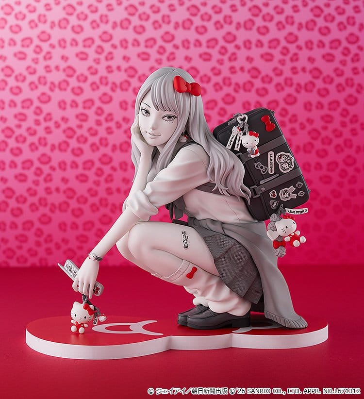 Junji Ito PVC Figur Gyaru Tomie x Hello Kitty 14 cm Image 3