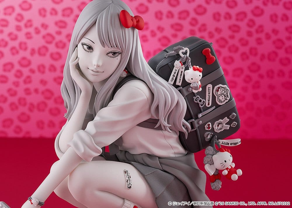 Junji Ito PVC Figur Gyaru Tomie x Hello Kitty 14 cm Image 4