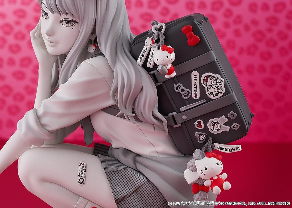 Junji Ito PVC Figur Gyaru Tomie x Hello Kitty 14 cm Image 6