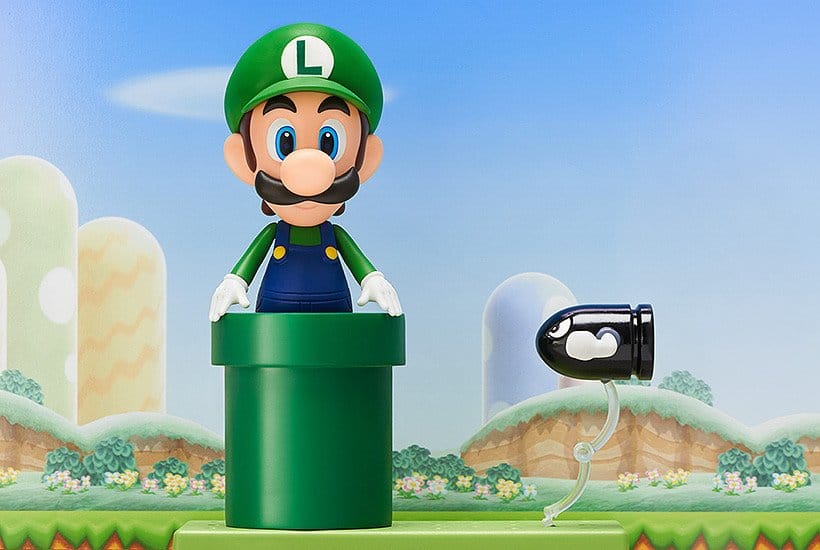 Super Mario Nendoroid Actionfigur Luigi 10cm Image 6