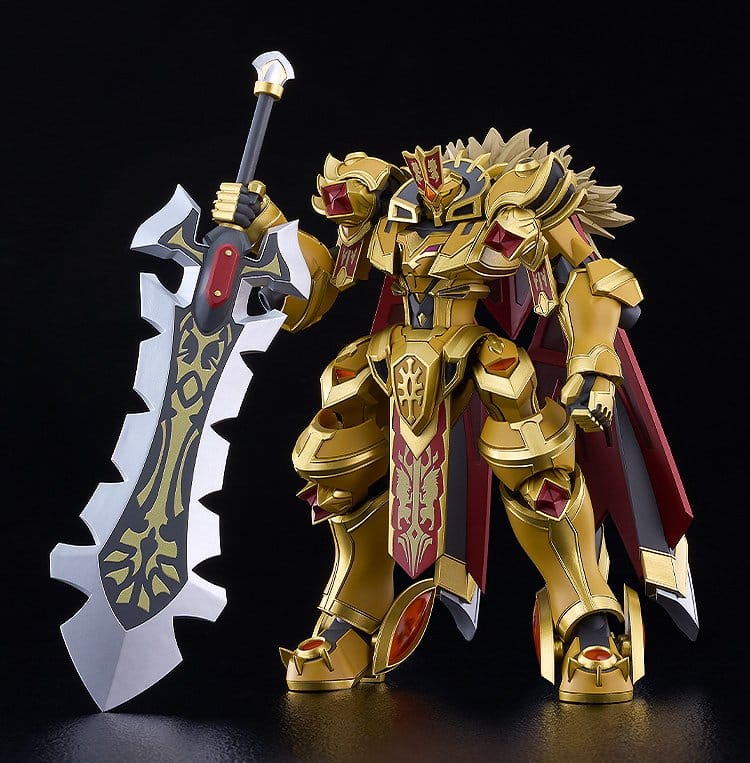 Knight's & Magic Moderoid Plastic Model Kit Goldleo 135mm Image 2