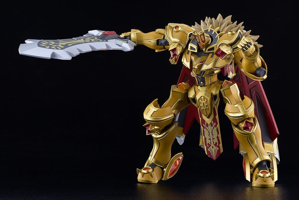 Knight's & Magic Moderoid Plastic Model Kit Goldleo 135mm Image 3