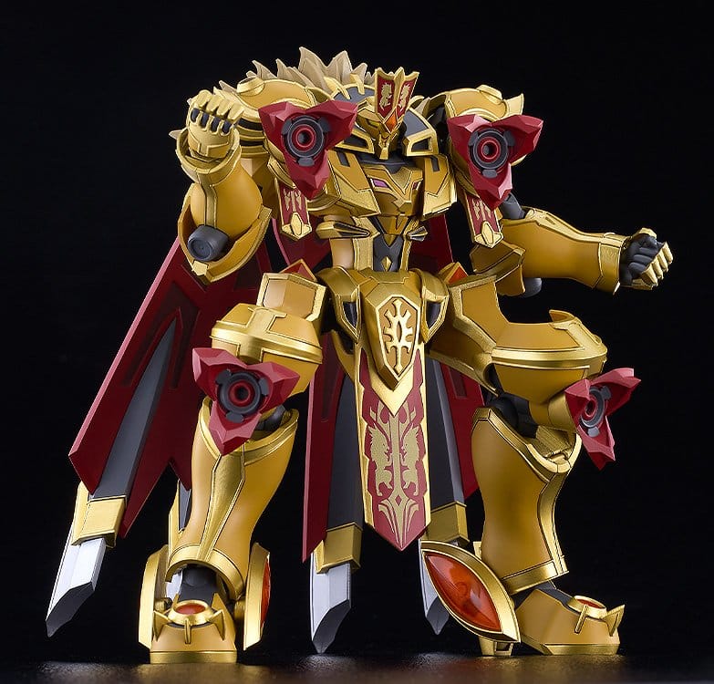 Knight's & Magic Moderoid Plastic Model Kit Goldleo 135mm Image 5