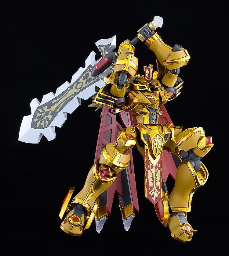 Knight's & Magic Moderoid Plastic Model Kit Goldleo: Royal Metallic Ver. 14 cm Image 4