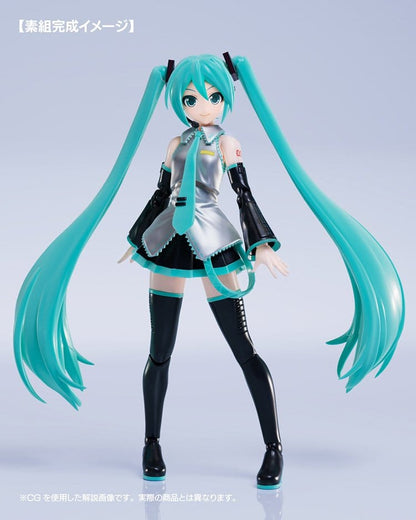 Character Vocal Series 01: Hatsune Miku Plamatea Plastic Model Kit Hatsune Miku 15 cm Image 10