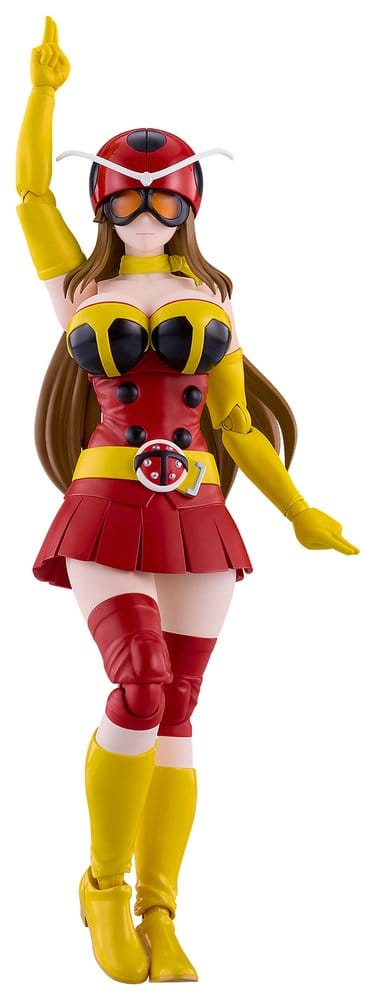 Tojima Wants to Be a Kamen Rider Figma Actionfigur Yuriko Okada (Electro-Wave Human Tackle Ver.) 14 cm Image 1