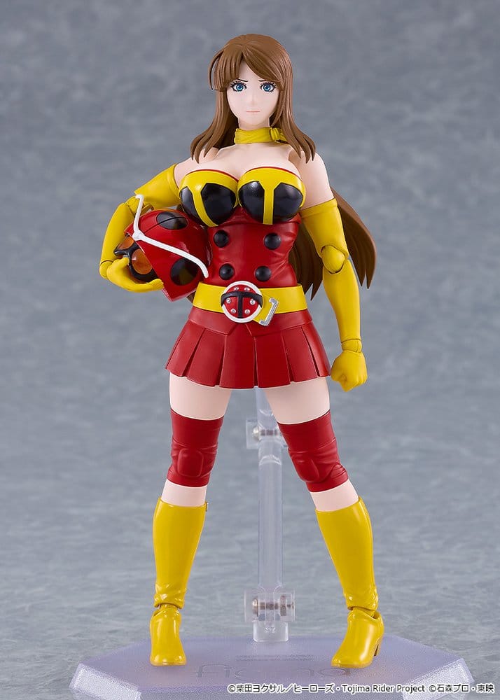 Tojima Wants to Be a Kamen Rider Figma Actionfigur Yuriko Okada (Electro-Wave Human Tackle Ver.) 14 cm Image 5