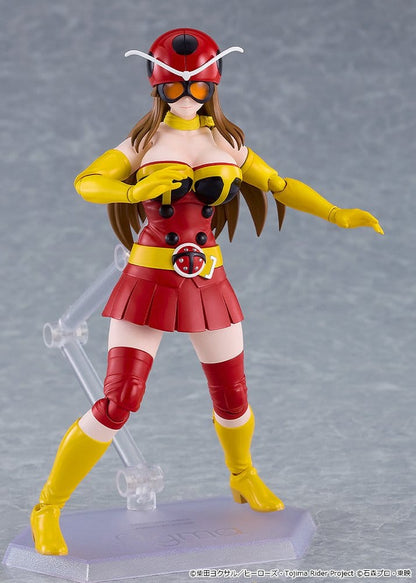 Tojima Wants to Be a Kamen Rider Figma Actionfigur Yuriko Okada (Electro-Wave Human Tackle Ver.) 14 cm Image 6
