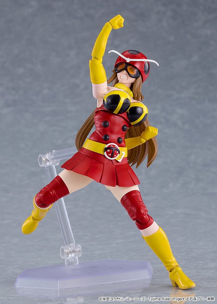 Tojima Wants to Be a Kamen Rider Figma Actionfigur Yuriko Okada (Electro-Wave Human Tackle Ver.) 14 cm Image 7