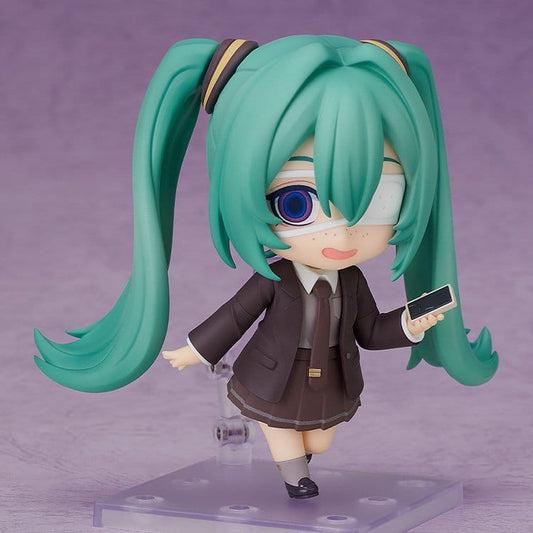 Character Vocal Series 01: Hatsune Miku Nendoroid Actionfigur Monitoring Ver. 10 cm Image 2