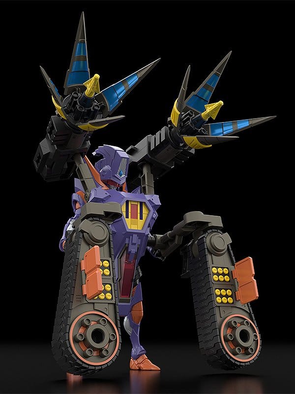 Gridman Universe Moderoid Plastic Model Kit Full Power Gridknight 17 cm Image 12