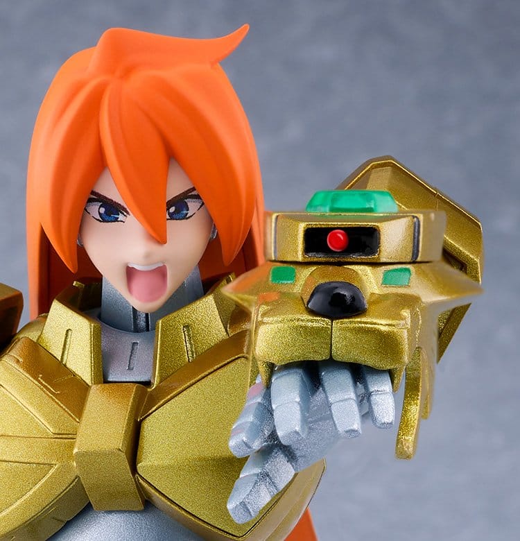 The King of Braves GaoGaiGar Plamatea Plastic Model Kit Guy Shishioh 16 cm Image 8
