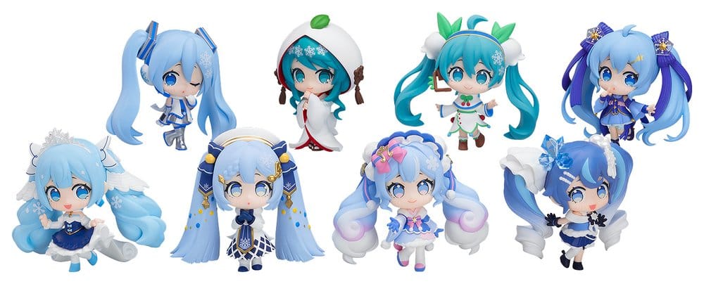 Character Vocal Series 01: Hatsune Miku Minifigur Snow Miku All Stars Figure Collection Vol. 2 8 cm Blind Box Sortiment (8) Image 1